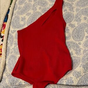Better Be Bold Red Womens Bodysuit